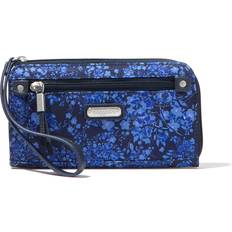 Baggallini Zip Around Wallet Ink Hydrangea