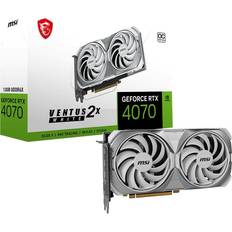 Msi gpu white MSI GeForce RTX 4070 VENTUS 2X WHITE HDMI 3 x DP 12GB OC