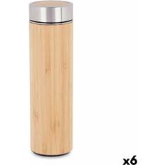 Bamboo Carafes, Jugs & Bottles Kinvara Metal Bamboo Thermos 0.5L