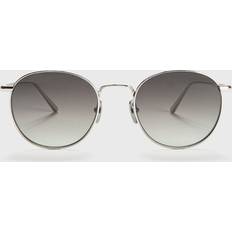 Chimi Eyewear Round Grey Sunglasses Men