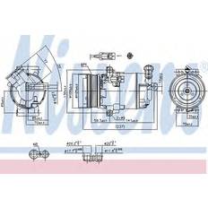 Kompressor 890006 CVC 12 PAG 46 R134a
