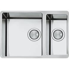 Køkkenvaske & Køkkenbordplader Smeg Håndvaske Rustfrit Stål VSTR4018-2
