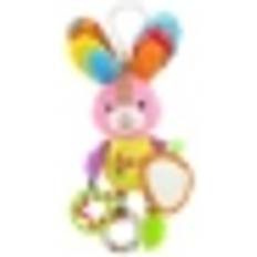 Happy Baby Babyleksaker Happy Baby Activity Hanger Rabbit Pink 502207