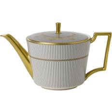 Grau Teekannen Wedgwood Anthemion Grey 1 Teapot