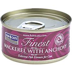 Kæledyr Fish4Dogs Finest Makrel med Ansjos 70g