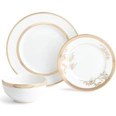 Oro Servizi da Tavola Wedgwood Vera Wang Lace Gold 12 Piece Dinnerware Set for 4 Servizio da Tavola