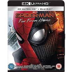 Movies Spider-Man: Far From Home [4K Ultra HD] [Blu-ray] [2019] [Region Free]