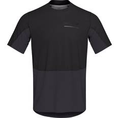 Norrøna Herre T-shirts Norrøna Men's Senja Equaliser Lightweight T-Shirt, XL, Caviar