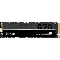 LEXAR NM620 512GB SSD, M.2 2280 PCIe Gen3x4 NVMe 1.4 Interna SSD, Upp till 3500MB/s Läsning, 3000MB/s Skriv, 3D NAND Flash Interna Solid State Drive för PC-entusiaster och spelare LNM620X512G-RNNNG