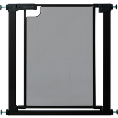 Callowesse metal mesh child & pet pressure fit safety gate 75-82cm x h76cm black