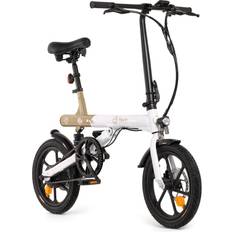 E-City Bikes Youin Rio Folding Electric Bike 20" Black/White Unisex