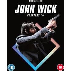 John Wick 1 4 Box Set (4K UHD) [Blu-ray]