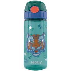 Nuby Sugrörsmugg Glitter Tiger 540 ml