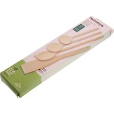 Beige Spatules Fackelmann Holzlöffel-/Pfannenwender Fair Buche 20 cm x 25 cm 30 cm Brun Spatule