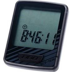 BBB Cykelcomputere & Cykelsensorer BBB DashBoard 12 Funktion Trådløs Sort