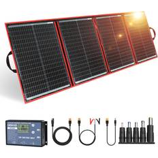 DOKIO 200w faltbar tragbar solarpanel 12v 20a batterie ladegerät camping wohnmobil