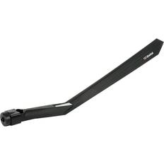 Zefal Garde-boue de Vélo Zefal Garde boue vtt ar deflector rc50 polypro noir compatible 26-28 pouces ajustable diam 25 32mm