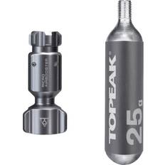 Luftpumpen Topeak Micro Airbooster Co2 Inflator, 25G