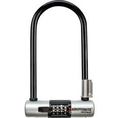 Silver Cykellås Kryptonite Bygellås U-Lock Combo 10cm x 20,32cm inkl fäste