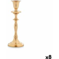 Aluminium Candlesticks, Candles & Home Fragrances Gift Decor Holder Golden Aluminium Candlestick