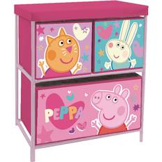 Barato Estanterías MCU Estantería Cajones De Peppa Pig De 53 x 30 x 60 cm