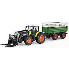 Amewi Traktor mit XL-Zubehörpaket 1:24, RTR RTR Ready-to-Run