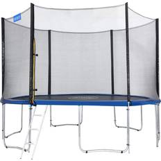 Monzana 12ft Trampoline Set with Safety Net TÜV SÜD Certified Safety