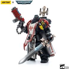 Joy Toy Warhammer 40,000 Black Templars Sword Brethren Brother Lombast 1:18 Scale Action Figure