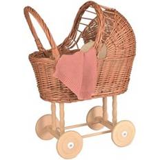 Beige Dukker & Dukkehus Egmont Toys Les Petits dukkevogn naturel