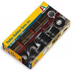 Italeri Model Kit Italeri 510003890 1:24 Scale Trailer Tyres Pack of 8