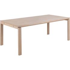 Chêne - Rectangulaire Tables à manger BRIXX LIVING Linley De Salle 100 x 200 cm Table à manger 100x200cm