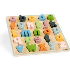Jigsaw Puzzle Accessories Bigjigs Fsc Lowercase Abc Puzzle
