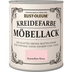 Rust-Oleum Chalk Furniture Metal Paint Porcelain Pink 0.75L