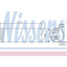 Haartrockner Nissens Dryer air conditioning 95321