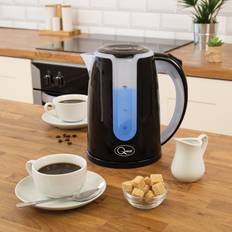 Quest Dual LED Illuminated Kettle 1.7L Black