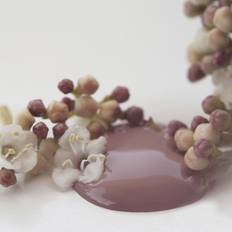 Rød-Rosa Vintage Powder Vintage Vægmaling Brun