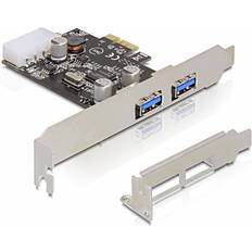 Cartes de Contrôle Alcasa Adaptateur USB PCIe 3.2 Gen 1 x 2