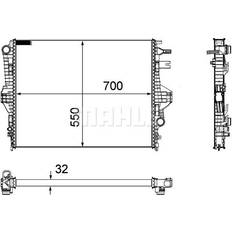 Wiper Equipment Mahle Behr Heat Exchanger 8MK376756-351 replacement part CZ