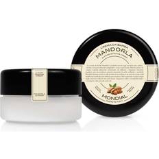 Barbertilbehør Mondial Mondial Shaving Barbercreme i plasticskål, Mandel, 150 ml