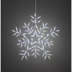 Dimbar - Utomhusbelysning Julstjärnor Konstsmide Snowflake Clear Julstjärna 58cm