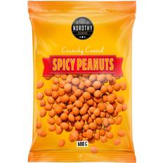 Nordthy Nødder & Frø Nordthy Spicy Peanuts 600