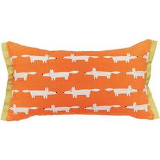 Orange Complete Decoration Pillows Scion Mr Fox Birthday Embroidered Complete Decoration Pillows Orange