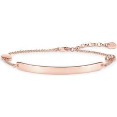 Thomas Sabo Diamanter Armband Thomas Sabo Love Bridge Bracelet - Rose Gold