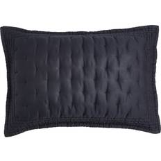 Donna Karan Essential Silk Quilted Pillow Case Black