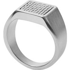 Skagen Ringen Skagen Herenring Edelstaal - Zilver