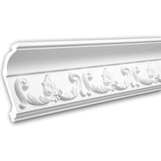 Moulure et Menuiserie Profhome Corniche De Plafond Polyuréthane 150166 2 m