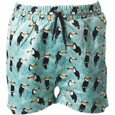 Green Swim Shorts Virvelvind Solig Swim Shorts - Green