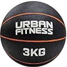 Orange Ballons de médecine Urban Fitness Medicine Ball 3kg