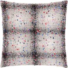 Checkered Complete Decoration Pillows Connie Check Jacquard Complete Decoration Pillows Black (45x45cm)