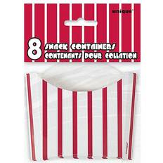 Red Popcorn Boxes Unique Popcorn Box Snack Container 8-pack